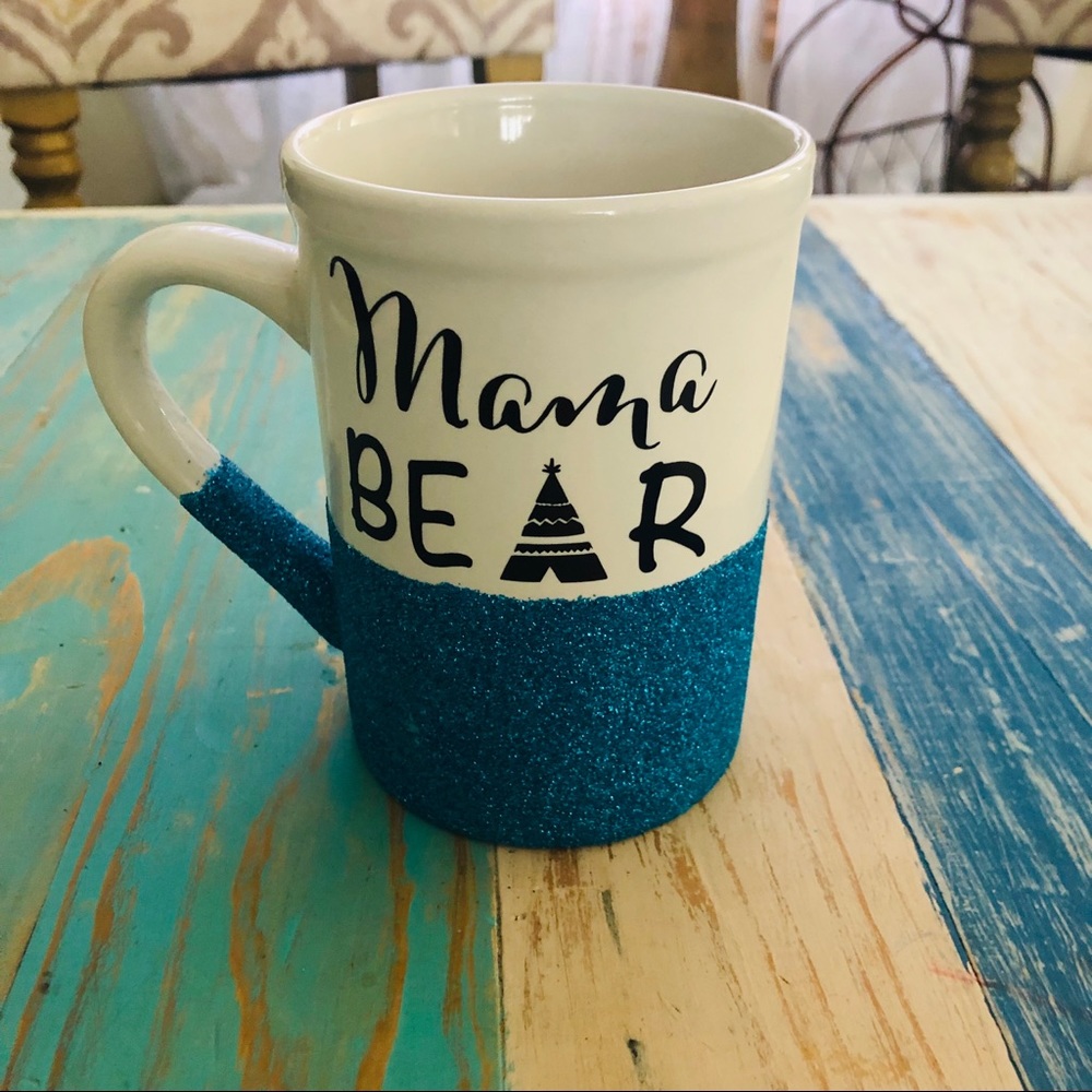 Mama bear coffee cup